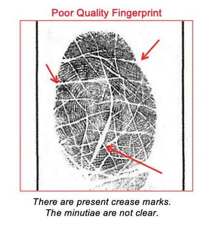 Poor Quality Fingerprint